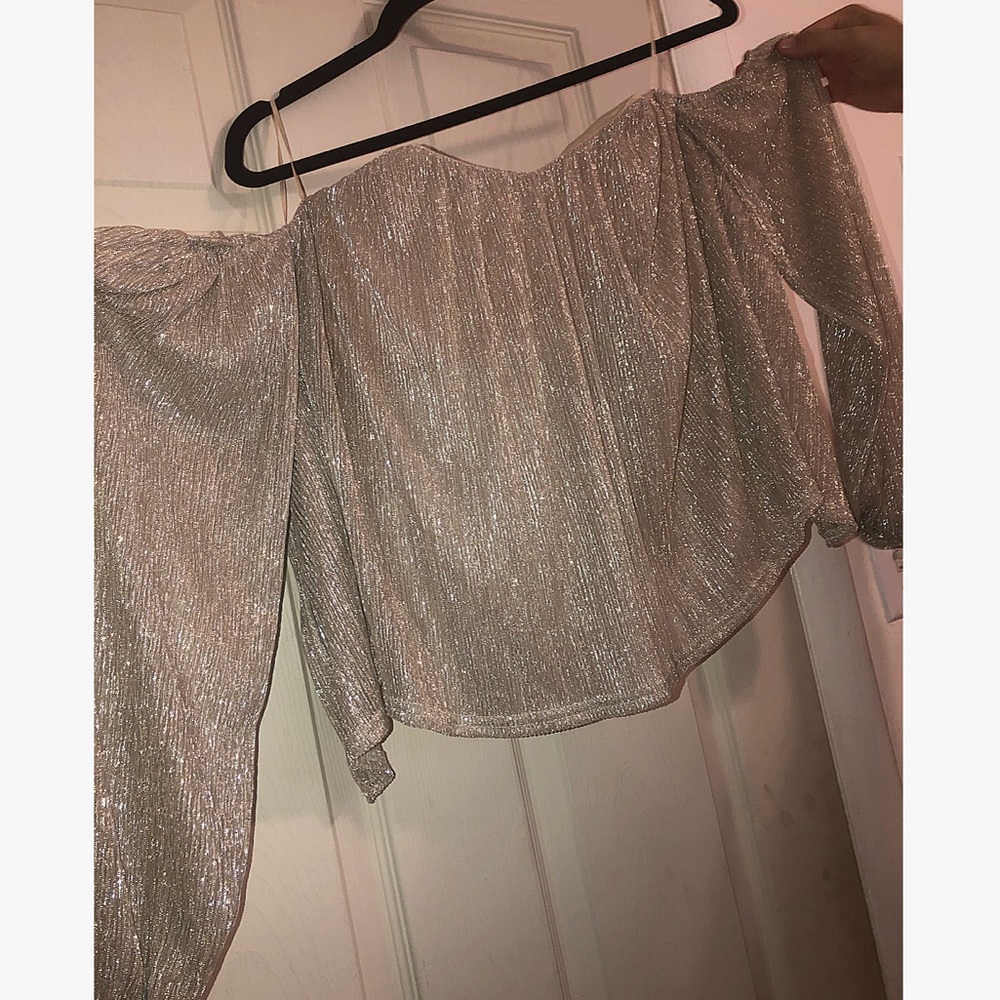 Strapless party top